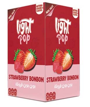 Light Pop Stawberry Bonbon